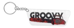 Evil Dead Groovy Chainsaw Keychain